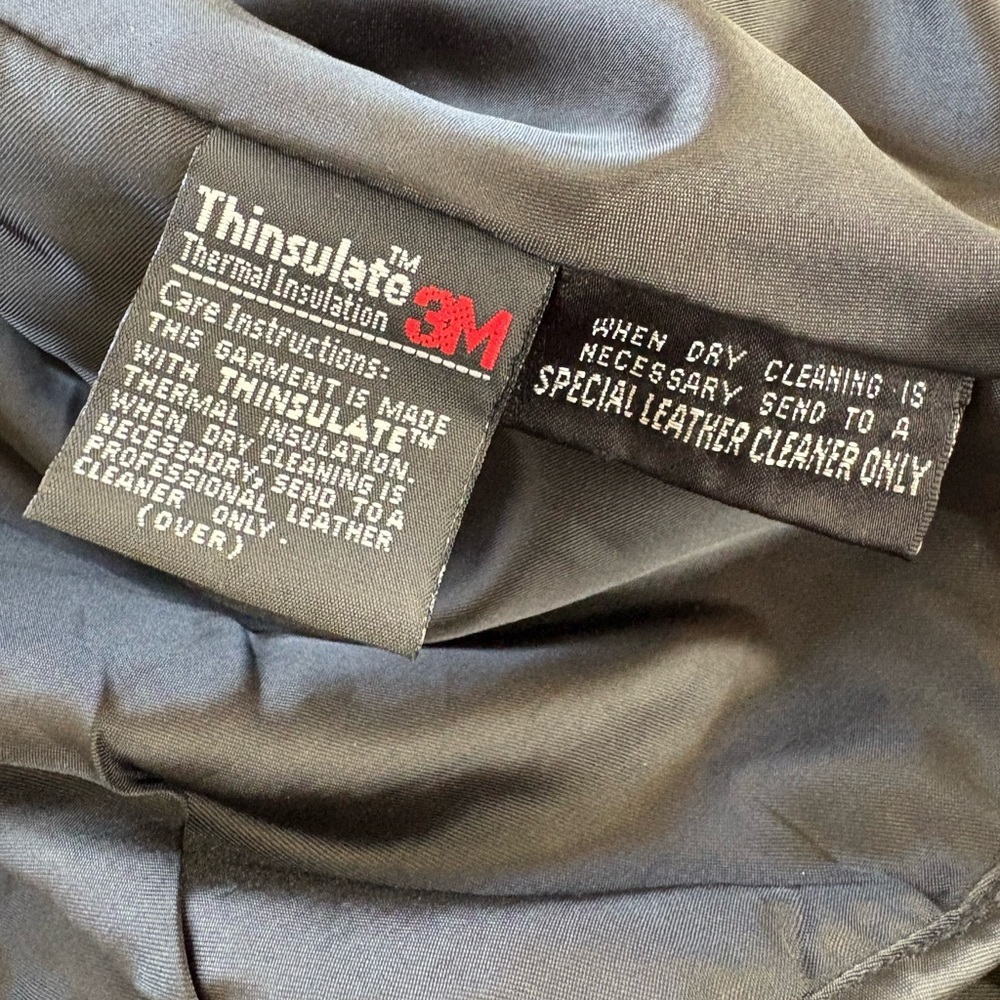 Wilson Women's Dark Leather Jacket - Picture 5 of 6